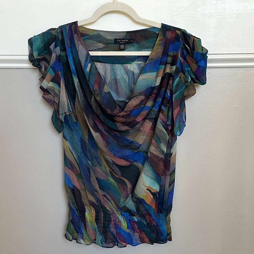 Ted Baker blouse. Size 1.